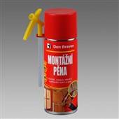 DEN BRAVEN Montážní pěna trubičková 300ml zelená